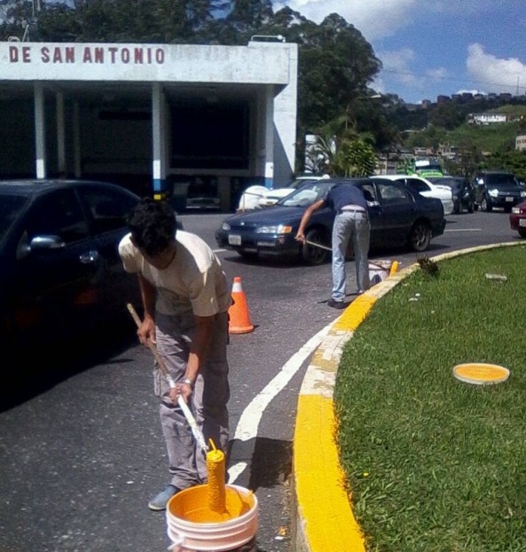 Servicios Públicos Los Salias inicia trabajos de embellecimiento en el Municipio (2)